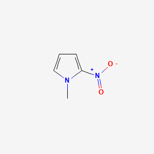 molecular formula C5H6N2O2 B1620227 1-Methyl-2-nitro-1H-pyrrole CAS No. 823-37-0