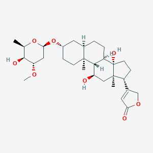 molecular formula C30H46O8 B162023 沙门藤苦苷 CAS No. 98633-61-5