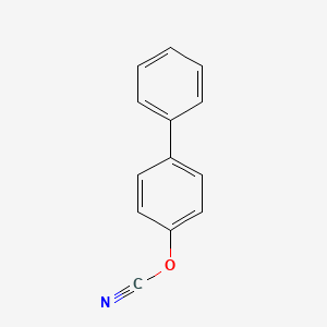 molecular formula C13H9NO B1620232 (4-Phenylphenyl) cyanate CAS No. 1137-82-2
