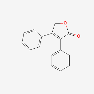 molecular formula C16H12O2 B1620235 3,4-diphenyl-5H-furan-2-one CAS No. 5635-16-5