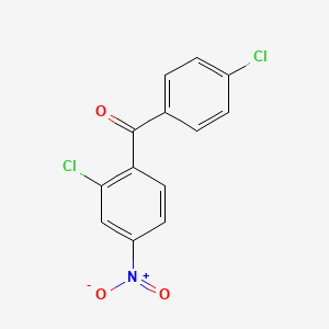 molecular formula C13H7Cl2NO3 B1620249 4-Chlorophenyl 2-chloro-4-nitrophenyl ketone CAS No. 50274-64-1