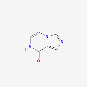 molecular formula C6H5N3O B1620253 Imidazo[1,5-a]pyrazin-8(7H)-one CAS No. 56468-21-4