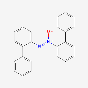 molecular formula C24H18N2O B1620257 Oxido-(2-phenylphenyl)-(2-phenylphenyl)iminoazanium CAS No. 7334-10-3