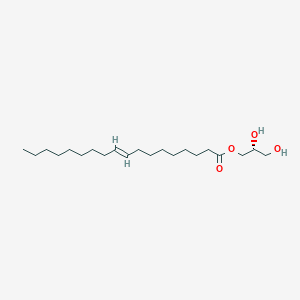 molecular formula C21H40O4 B162026 (2R)-3-[[(E)-9-十八碳烯酰]氧基]-1,2-丙二醇 CAS No. 135378-08-4