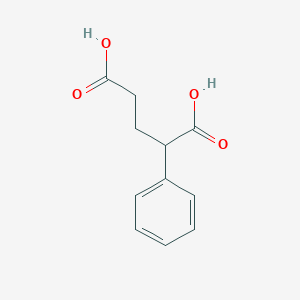 molecular formula C11H12O4 B1620287 2-Phenylpentanedioic acid CAS No. 2628-87-7