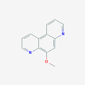 molecular formula C13H10N2O B1620291 5-Methoxy-4,7-phenanthroline CAS No. 951-06-4