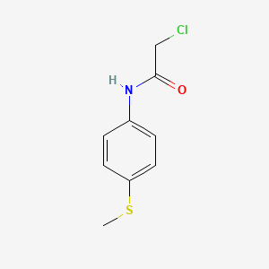 molecular formula C9H10ClNOS B1620299 2-chloro-N-[4-(methylthio)phenyl]acetamide CAS No. 27978-30-9