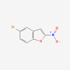 molecular formula C8H4BrNO3 B1620301 5-Bromo-2-nitrobenzofuran CAS No. 30335-67-2