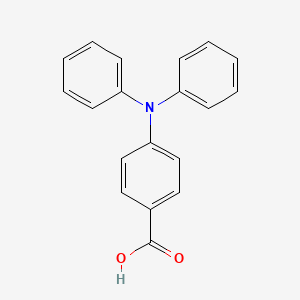 molecular formula C19H15NO2 B1620305 4-(Diphenylamino)benzoic acid CAS No. 6156-37-2