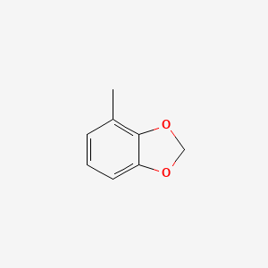 molecular formula C8H8O2 B1620311 4-甲基-1,3-苯并二氧杂环 CAS No. 20487-10-9