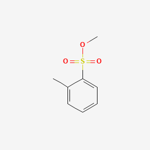 molecular formula C8H10O3S B1620317 Benzenesulfonic acid, 2-methyl-, methyl ester CAS No. 23373-38-8