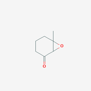 molecular formula C7H10O2 B1620333 6-Methyl-7-oxabicyclo[4.1.0]heptan-2-one CAS No. 21889-89-4