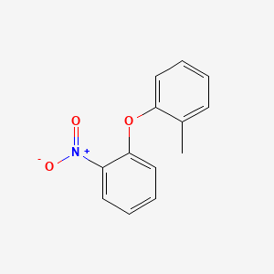 molecular formula C13H11NO3 B1620343 o-(o-Nitrophenoxy)toluene CAS No. 54106-40-0