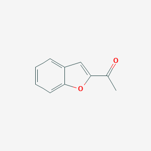 molecular formula C10H8O2 B162037 2-乙酰苯并呋喃 CAS No. 1646-26-0