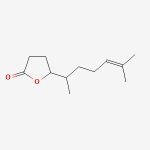 molecular formula C12H20O2 B1620387 2(3H)-Furanone, 5-(1,5-dimethyl-4-hexen-1-yl)dihydro- CAS No. 61099-53-4