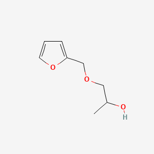 molecular formula C8H12O3 B1620395 1-(Furfuryloxy)propan-2-ol CAS No. 5831-60-7