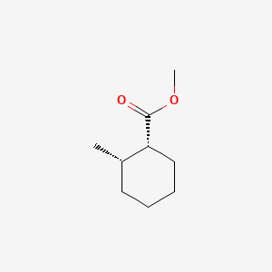 molecular formula C9H16O2 B1620397 Methyl cis-2-methylcyclohexanecarboxylate CAS No. 7605-55-2