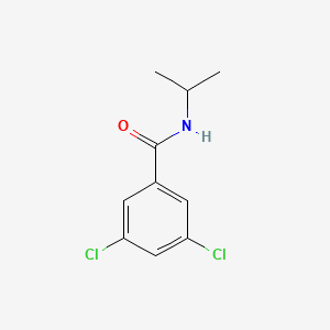 molecular formula C10H11Cl2NO B1620409 苯甲酰胺，3,5-二氯-N-(1-甲基乙基)- CAS No. 33244-95-0