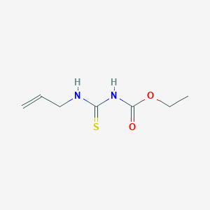 B162041 Ethyl N-(prop-2-enylcarbamothioyl)carbamate CAS No. 136646-36-1