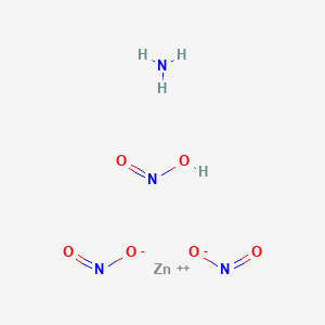 molecular formula H4N4O6Zn B1620414 硝酸锌铵 CAS No. 63885-01-8