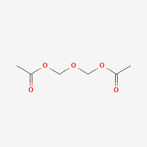 molecular formula C6H10O5 B1620456 Methanol, oxybis-, diacetate CAS No. 4082-91-1