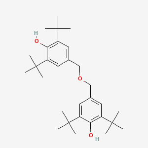 molecular formula C30H46O3 B1620474 3,5-di-tert-Butyl-4-hydroxybenzyl ether CAS No. 6922-60-7