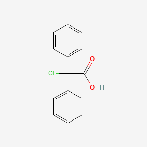 molecular formula C14H11ClO2 B1620481 Chlorderivat der Diphenylessigsäure CAS No. 7475-56-1