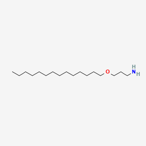 molecular formula C17H37NO B1620483 3-(Tetradecyloxy)propylamine CAS No. 7617-82-5