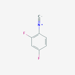 molecular formula C7H3F2N B1620490 2,4-二氟-1-异氰基苯 CAS No. 428818-83-1