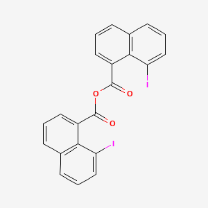 molecular formula C22H12I2O3 B1620525 8-Iodo-1-naphthoic anhydride CAS No. 680211-26-1