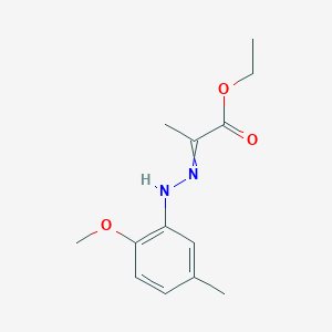 Ethyl 2-[2-(2-methoxy-5-methylphenyl)hydrazono]propanoate