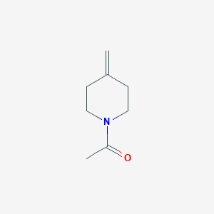 molecular formula C8H13NO B1620564 1-乙酰基-4-亚甲基哌啶 CAS No. 308087-58-3