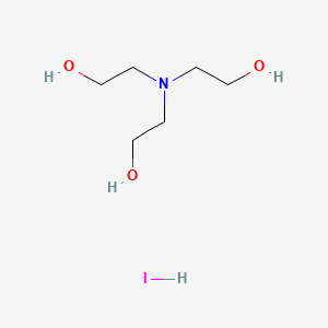 molecular formula C6H16INO3 B1620610 Triethanolamine hydriodide CAS No. 7601-53-8