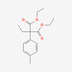 molecular formula C16H22O4 B1620611 Diethyl 2-ethyl-2-(p-tolyl)malonate CAS No. 68692-80-8