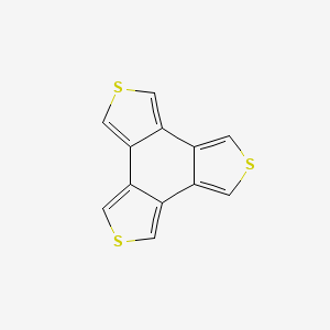 molecular formula C12H6S3 B1620656 苯并[1,2-c:3,4-c':5,6-c'']三噻吩 CAS No. 67466-80-2