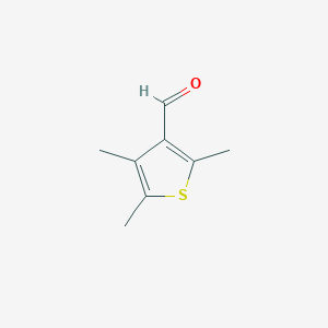 molecular formula C8H10OS B1620666 2,4,5-Trimethylthiophene-3-carbaldehyde CAS No. 63826-44-8