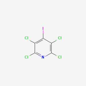molecular formula C5Cl4IN B1620682 2,3,5,6-Tetrachloro-4-iodopyridine CAS No. 30332-35-5