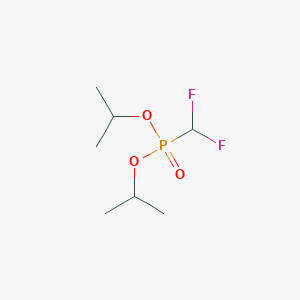 molecular formula C7H15F2O3P B1620692 二异丙基二氟甲基膦酸酯 CAS No. 681-80-1
