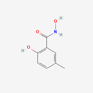 molecular formula C8H9NO3 B1620700 N,2-dihydroxy-5-methylbenzamide CAS No. 61799-77-7