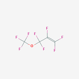 molecular formula C4F8O B1620705 1,1,2,3,3-五氟-3-(三氟甲氧基)丙-1-烯 CAS No. 67641-44-5