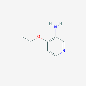 molecular formula C7H10N2O B162072 4-乙氧基吡啶-3-胺 CAS No. 1633-43-8