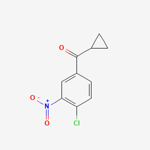 B1620737 4-Chloro-3-nitrophenyl cyclopropyl ketone CAS No. 31545-26-3