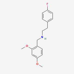 B1620756 (2,4-Dimethoxybenzyl)[2-(4-fluorophenyl)ethyl]amine CAS No. 355382-64-8