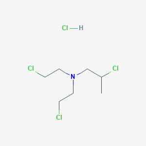 molecular formula C7H14Cl3N B162076 Novembichin CAS No. 1936-40-9