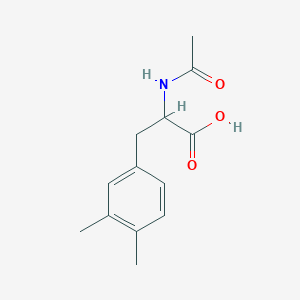molecular formula C13H17NO3 B1620785 2-(Acetylamino)-3-(3,4-dimethylphenyl)propanoic acid CAS No. 312916-35-1