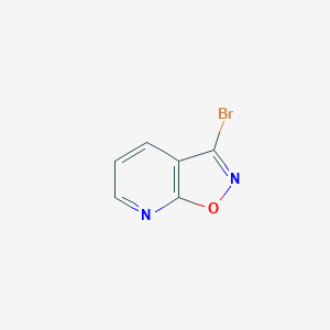 molecular formula C6H3BrN2O B1620786 3-溴异恶唑并[5,4-b]吡啶 CAS No. 864872-31-1