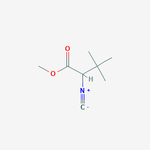 molecular formula C8H13NO2 B1620790 Methyl 2-isocyano-3,3-dimethylbutanoate CAS No. 730964-77-9