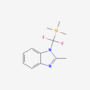B1620793 1-(Trimethylsilyldifluoromethyl)-2-methyl-1H-benzoimidazole CAS No. 341529-09-7