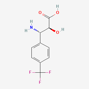 B1620794 (2S,3S)-3-Amino-2-hydroxy-3-(4-(trifluoromethyl)phenyl)propanoic acid CAS No. 959574-20-0