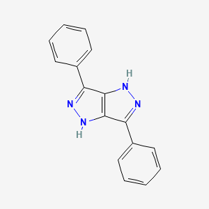 B1620796 1,4-Dihydro-3,6-diphenyl-pyrazolo[4,3-c]pyrazole CAS No. 60492-61-7